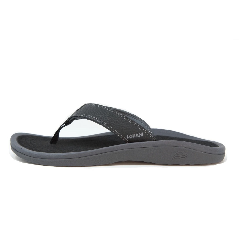 Women's Flip-Flops Coral Black - Lokani - Picture 4 of 7